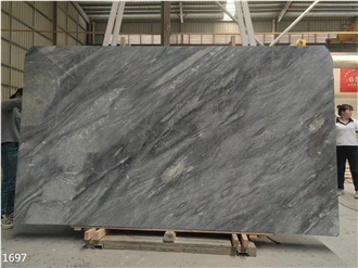 Bardiglio Nuvolato Manhattan Grey Marble Slabs Interior Tile
