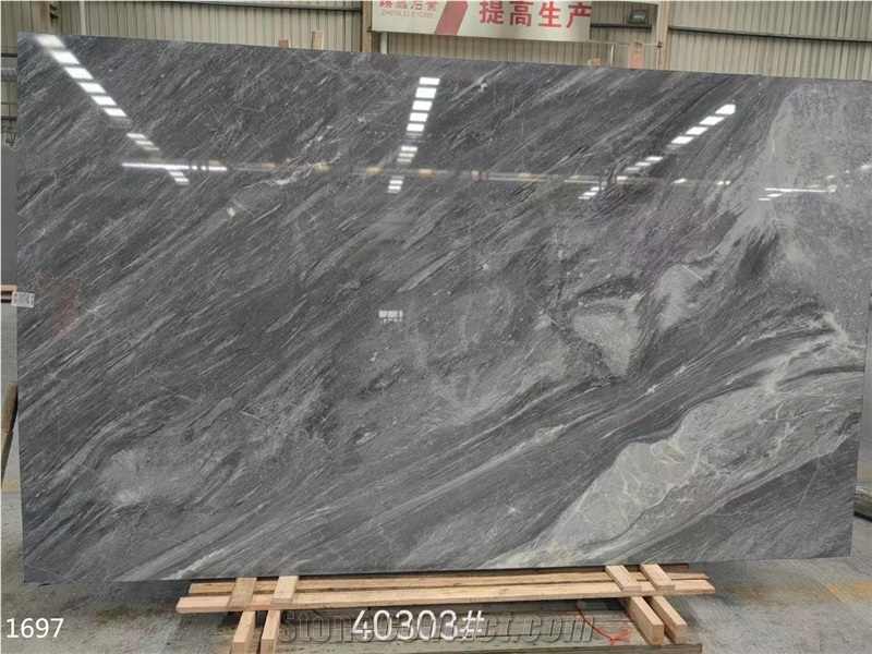 Bardiglio Nuvolato Manhattan Grey Marble Slabs Interior Tile