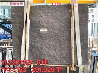 London Grey Marble Slabs Nubian Gray Stone Tile Floor Use