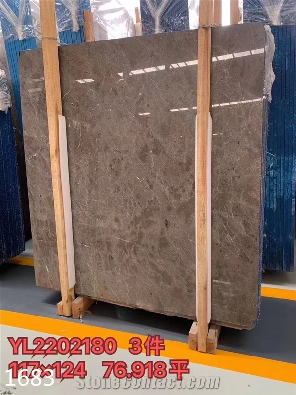 London Grey Marble Slabs Nubian Gray Stone Tile Floor Use