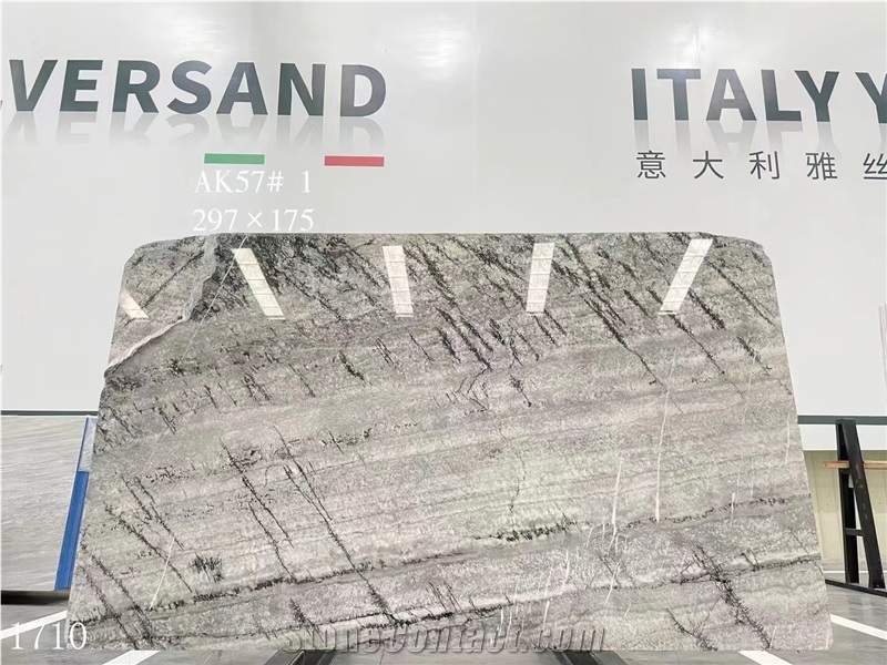 Marmo Palissandro Tigrato Marble Slabs Italy Grey Stone Tile