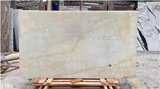 Onyx White Orange Slabs Peruvian Yellow Flower Ice Onix Tile