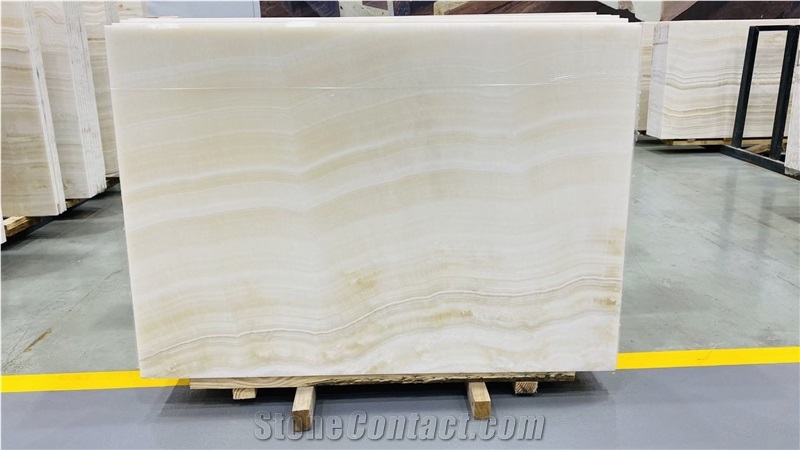 White Tiger Onyx Slabs White Onix Interior Wall Tile Use