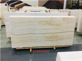 White Tiger Onyx Slabs White Onix Interior Wall Tile Use