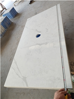 Custom 5055 Quartz Kitchen Countertops