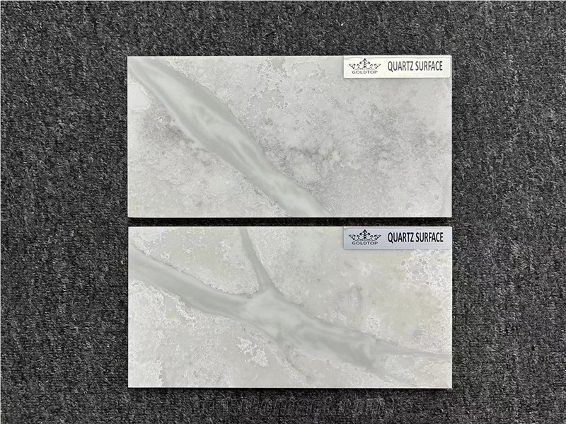 Custom 5055 Quartz Kitchen Countertops