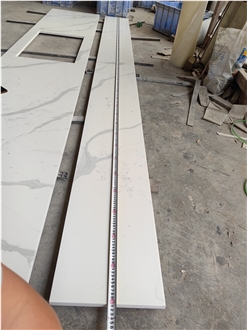 Goldtop Artificial Quartz Stone Countertop For Kitchen Tops