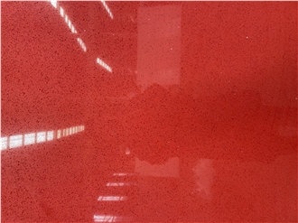 GOLDTOP OEM/ODM 1010 Red Quartz Slabs