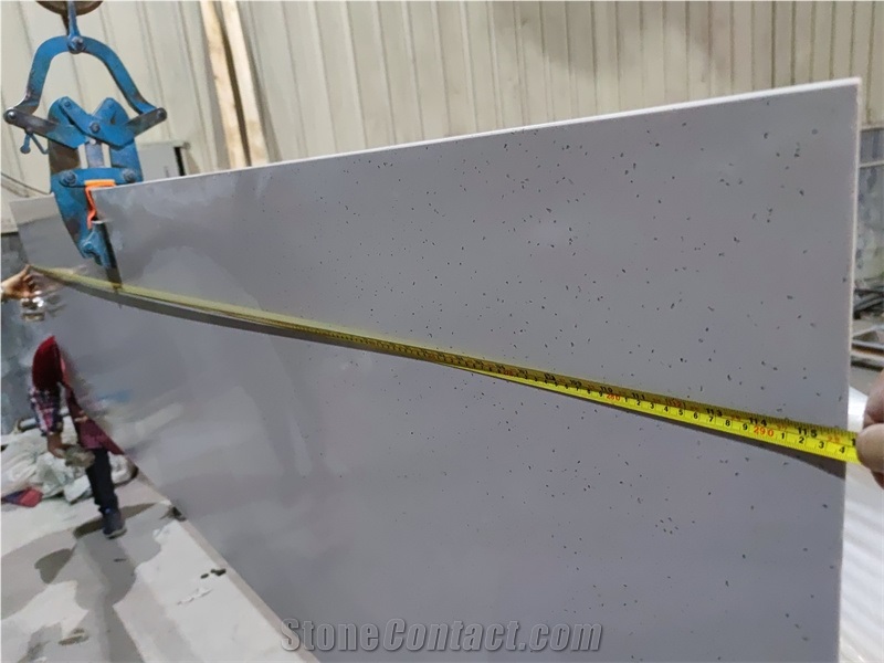GOLDTOP OEM/ODM 1014 Grey Quartz Slabs