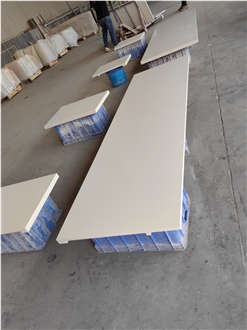 GOLDTOP OEM/ODM 2003 White Quartz Slabs
