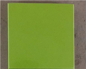 GOLDTOP OEM/ODM 2010 Apple Green Quartz Slabs