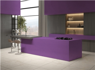 GOLDTOP OEM/ODM 2019 Purple Quartz Slabs