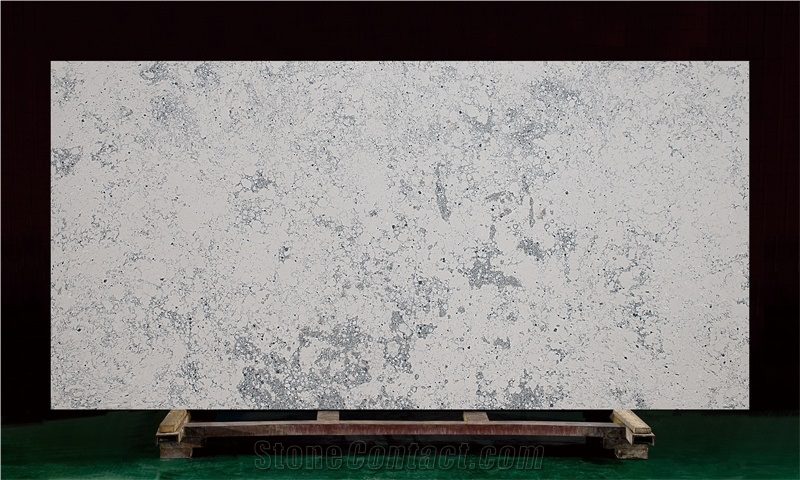 GOLDTOP OEM/ODM 4009 White Quartz Slabs
