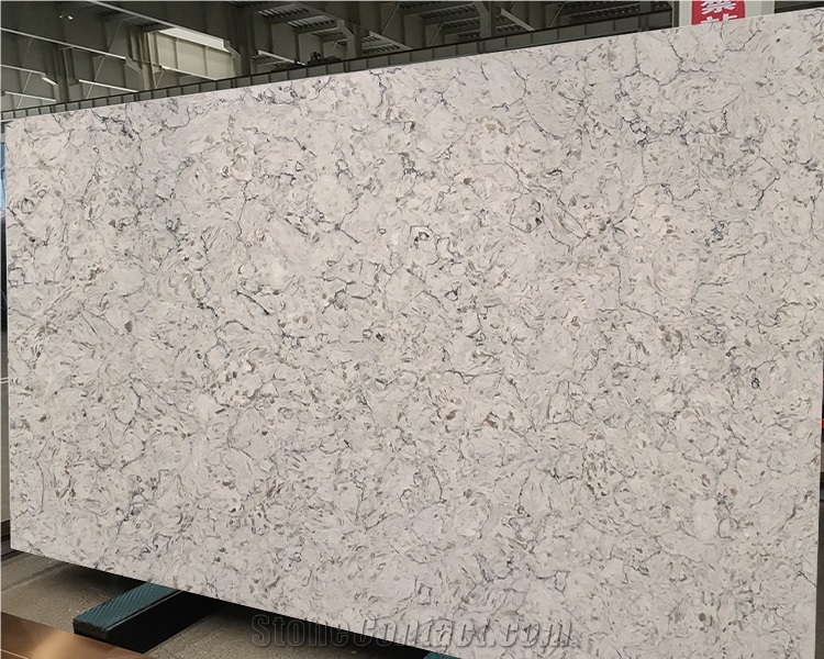 GOLDTOP OEM/ODM 4012 Beige Quartz Slabs