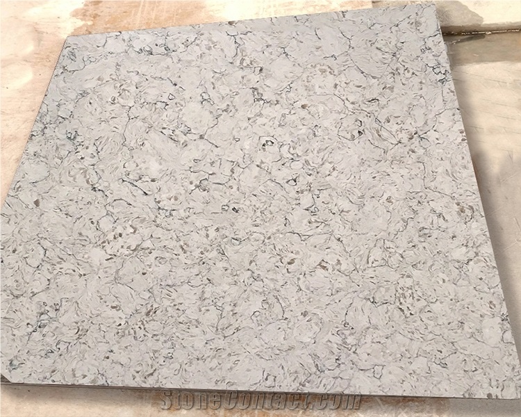 GOLDTOP OEM/ODM 4012 Beige Quartz Slabs