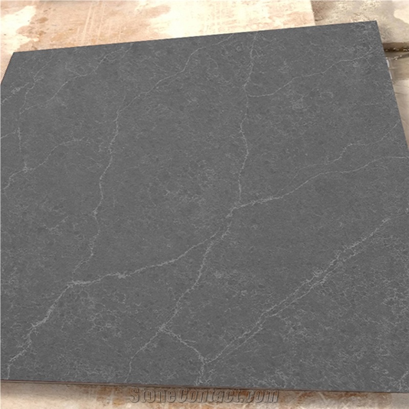 GOLDTOP OEM/ODM Jazz Gray Quartz Slabs