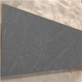 GOLDTOP OEM/ODM Jazz Gray Quartz Slabs