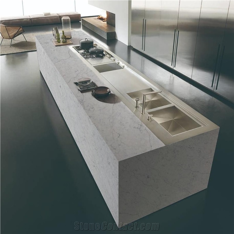 Premium Quality Custom 5029 Quartz Kitchen Countertops