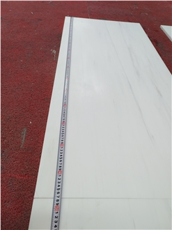 White Base Grey Vein Bianco Dolomiti Marble Countertop