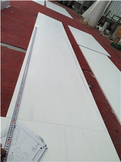 White Base Grey Vein Bianco Dolomiti Marble Countertop