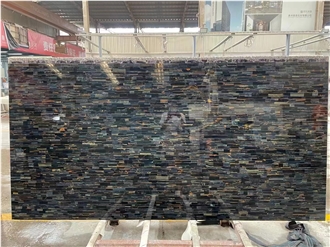 Blue Tiger Eye Semiprecious Stone Slabs