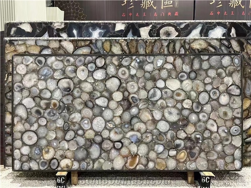 Brazil Agate Natural Color Agate Gemstone Slabs