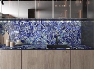 Lapis Lazuli  Semiprecious Stone Slabs, Panels