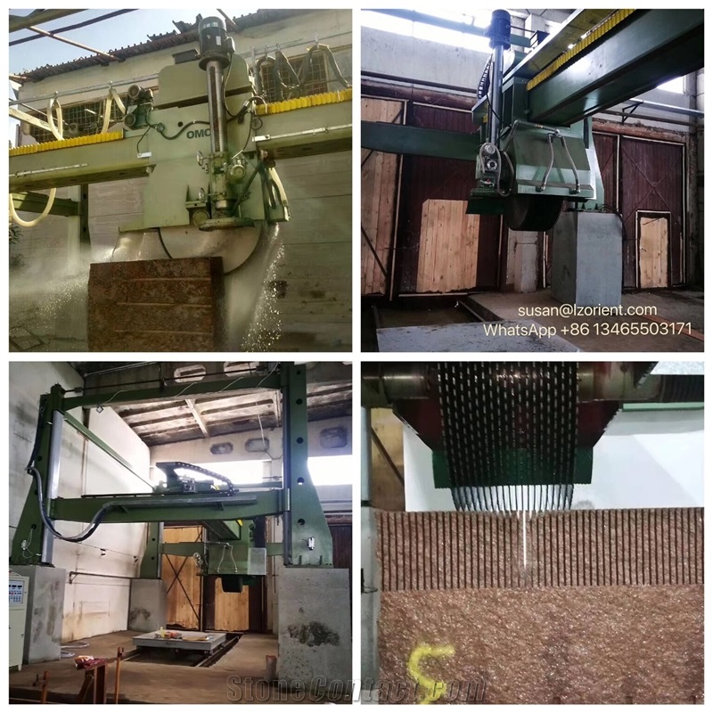 DPJ20 Multidisc Granite Block Cutter Vertical And Horizontal