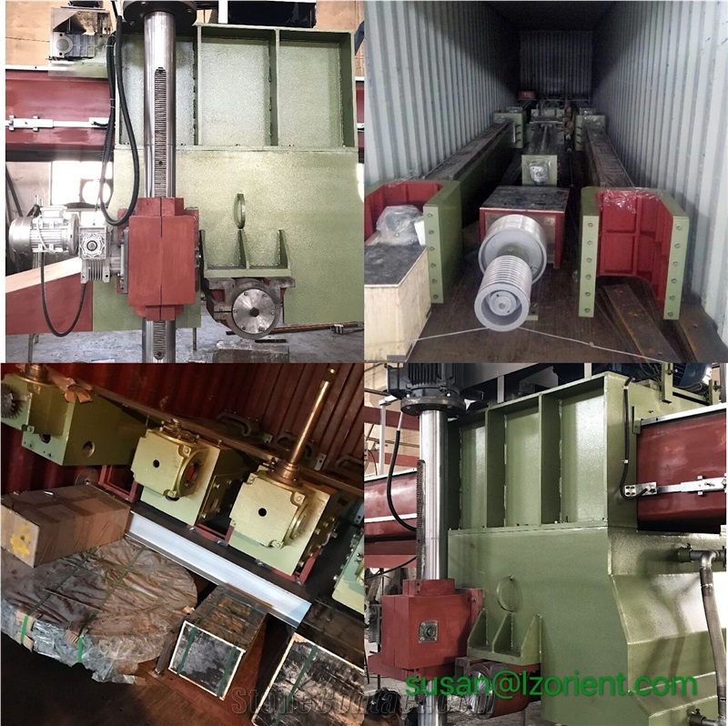 DPJ20 Multidisc Granite Block Cutter Vertical And Horizontal