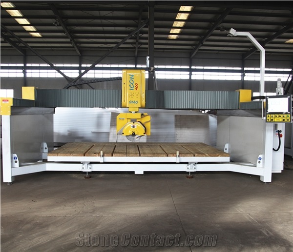 ICON400 CNC 5Axis Marble Granite Stone Bridge Saw Camera Layout