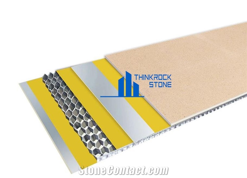 Moca Cream Limestone Honeycomb Panels