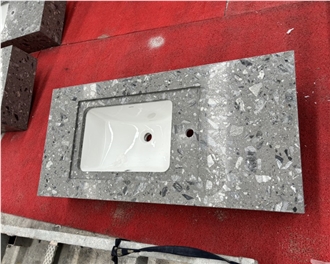 Terrazzo Vanity Tops- Prefabricated Bathroom Tops