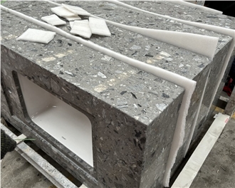Terrazzo Vanity Tops- Prefabricated Bathroom Tops