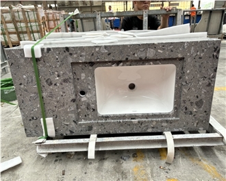 Terrazzo Vanity Tops- Prefabricated Bathroom Tops