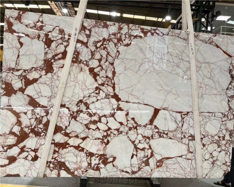 Bvlgari Pink Marble Slabs