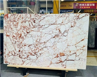 Bvlgari Pink Marble Slabs