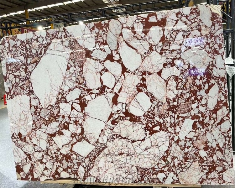 Bvlgari Pink Marble Slabs