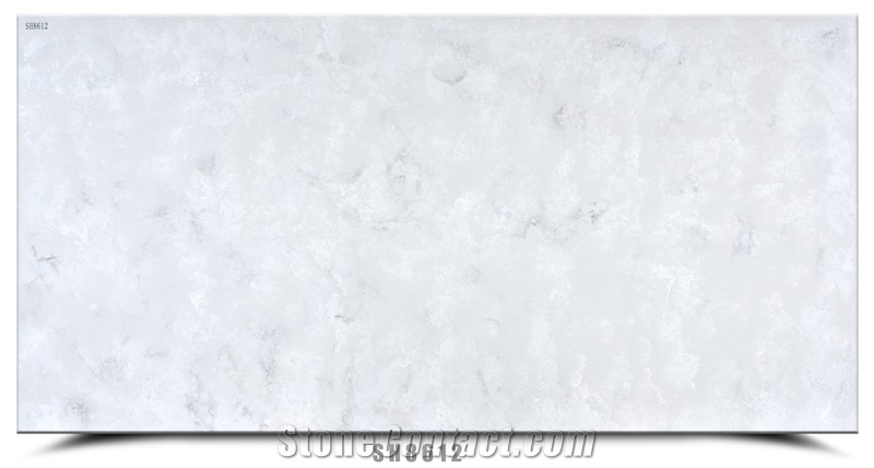 Non Silica  White Artificial Quartz Stone Quartz Slabs