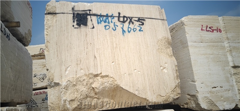 Afyon Beige Travertine Wall Slabs