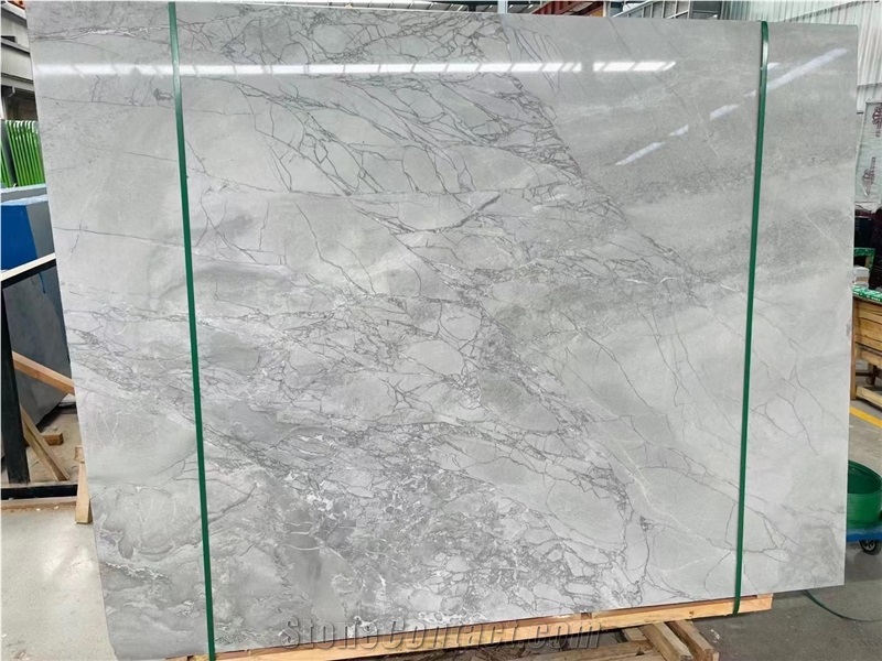 Afyon Grey Marble Slabs, Tiles