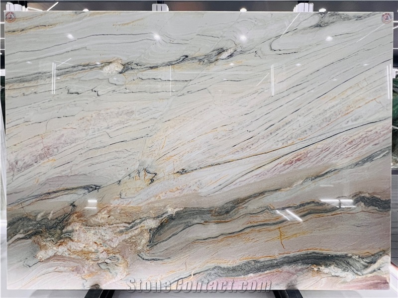 Aquarella Macauba Quartzite Slabs