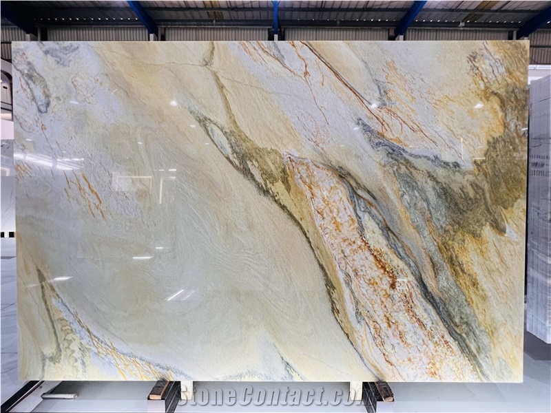 Aquarella Macauba Quartzite Slabs