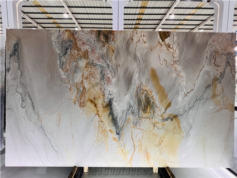 Aquarella Macauba Quartzite Slabs