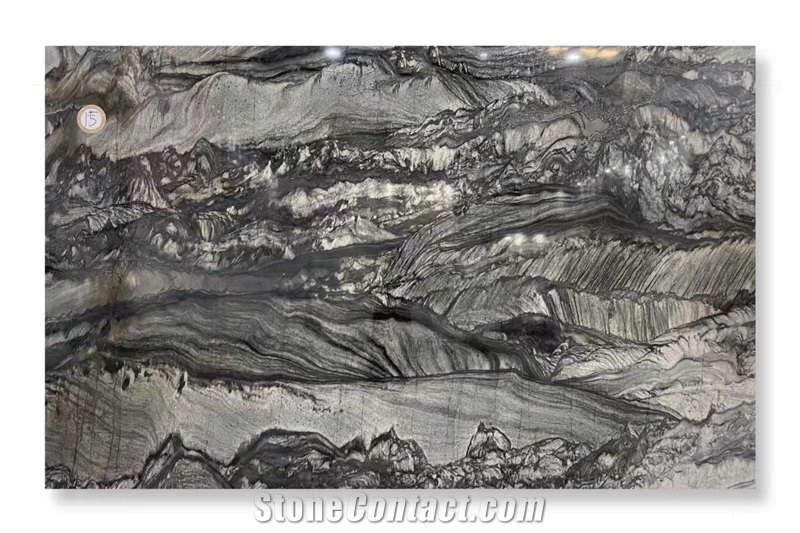 Black Fantasy Quartzite Slabs
