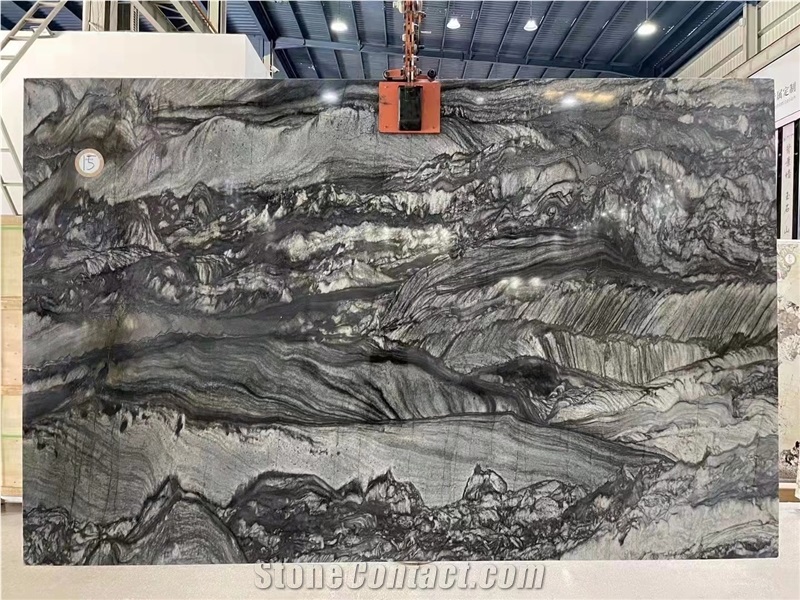 Black Fantasy Quartzite Slabs