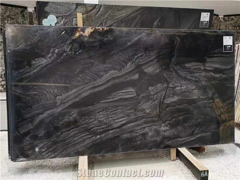 Black Fantasy Quartzite Slabs