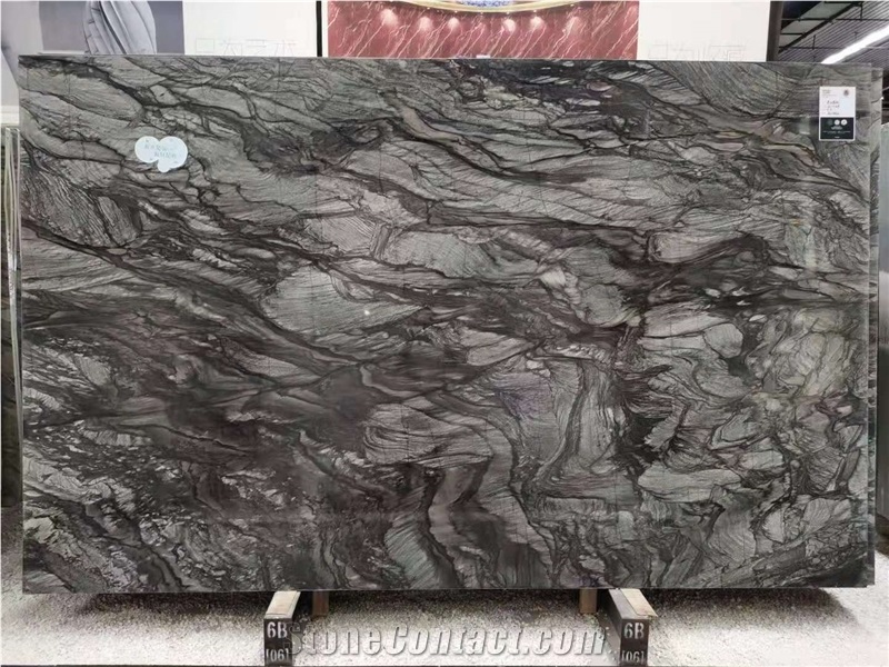 Black Fantasy Quartzite Slabs