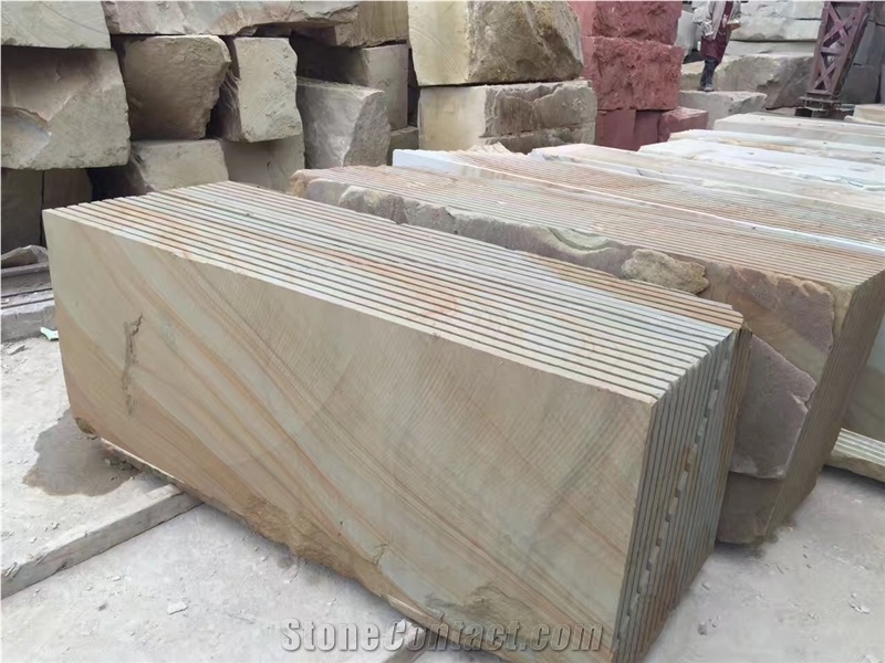 Chinese Rainbow Sandstone Slabs And Tiles
