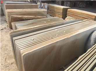 Chinese Rainbow Sandstone Slabs And Tiles