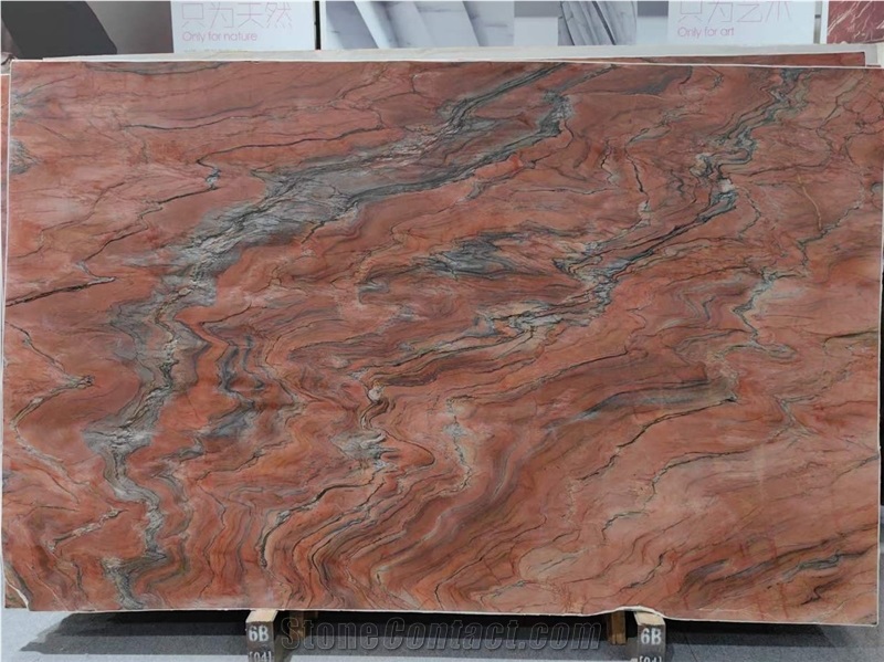 Fusion Fire Quartzite Slabs